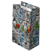 抱き枕クリスマス雪だるま スモールペーパーバッグ (裏面アングル)