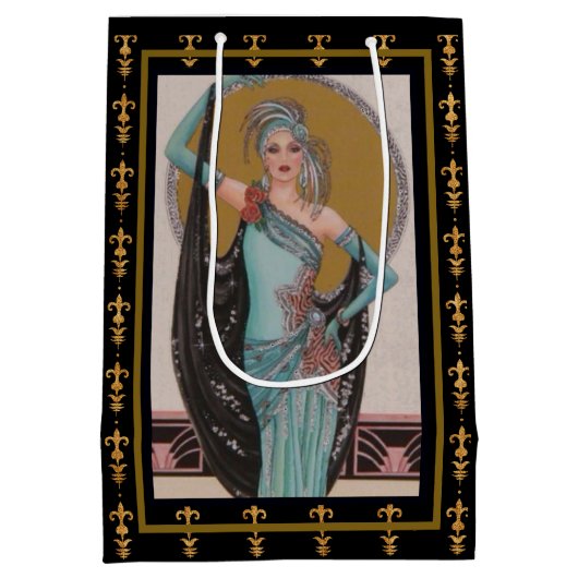 抱き枕ザフラッパー ミディアムペーパーバッグ (裏面)