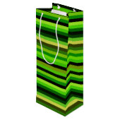 抱き枕ストライプの ワインギフトバッグ (裏面アングル)