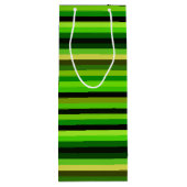 抱き枕ストライプの ワインギフトバッグ (裏面)