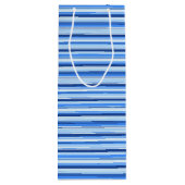 抱き枕ストライプの ワインギフトバッグ (裏面)