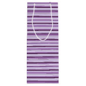 抱き枕ストライプの ワインギフトバッグ (裏面)