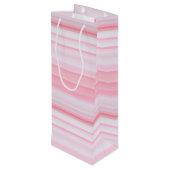 抱き枕ストライプの ワインギフトバッグ (裏面アングル)