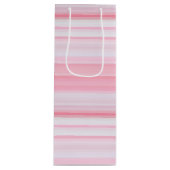 抱き枕ストライプの ワインギフトバッグ (正面)