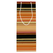 抱き枕ストライプの ワインギフトバッグ (裏面)