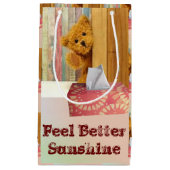 抱き枕テディベアベ感じアウター スモールペーパーバッグ (正面)