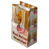 抱き枕テディベアベ感じアウター スモールペーパーバッグ (裏面アングル)