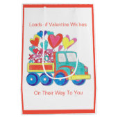 抱き枕トラックハート ミディアムペーパーバッグ (裏面)