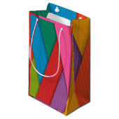 抱き枕ハッピーカラフル三角形 スモールペーパーバッグ (正面アングル)