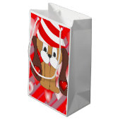 抱き枕バレンタインの犬 スモールペーパーバッグ (裏面アングル)