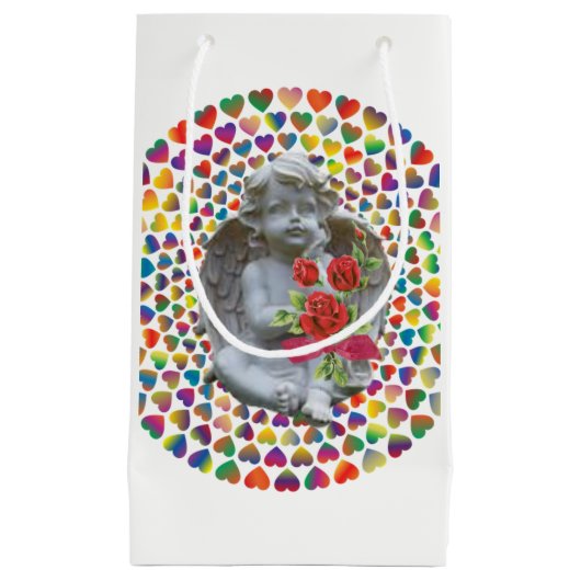 抱き枕バレンタインエンジェル スモールペーパーバッグ (正面)