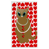 抱き枕バレンタインキャット スモールペーパーバッグ (裏面)