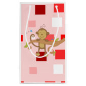 抱き枕バレンタインサル スモールペーパーバッグ (裏面)