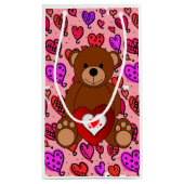 抱き枕バレンタインデーベア スモールペーパーバッグ (裏面)