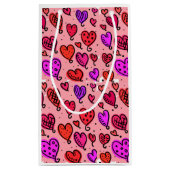 抱き枕バレンタインハート スモールペーパーバッグ (裏面)