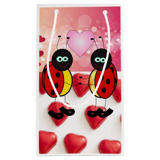 抱き枕バレンタインラディバグ スモールペーパーバッグ (裏面)