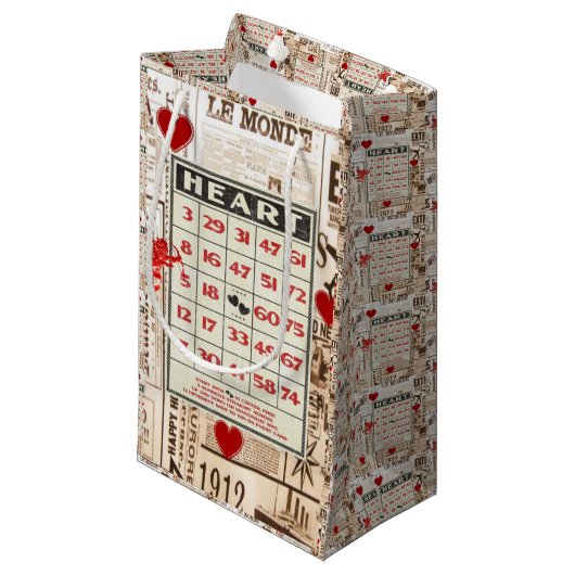 抱き枕バレンタインヴィンテージ スモールペーパーバッグ (正面アングル)