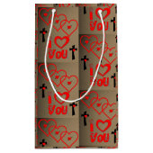 抱き枕バレンタイン スモールペーパーバッグ (裏面)