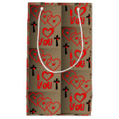 抱き枕バレンタイン スモールペーパーバッグ (正面)