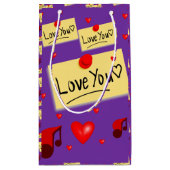 抱き枕バレンタイン スモールペーパーバッグ (裏面)