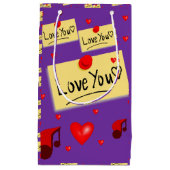 抱き枕バレンタイン スモールペーパーバッグ (正面)