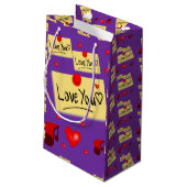 抱き枕バレンタイン スモールペーパーバッグ (裏面アングル)