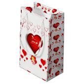 抱き枕バレンタイン スモールペーパーバッグ (裏面アングル)