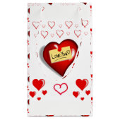 抱き枕バレンタイン スモールペーパーバッグ (裏面)