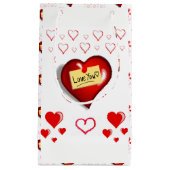 抱き枕バレンタイン スモールペーパーバッグ (正面)