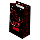 抱き枕バレンタイン スモールペーパーバッグ (裏面アングル)