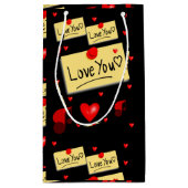 抱き枕バレンタイン スモールペーパーバッグ (裏面)