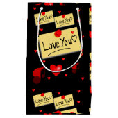 抱き枕バレンタイン スモールペーパーバッグ (正面)