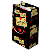 抱き枕バレンタイン スモールペーパーバッグ (裏面アングル)