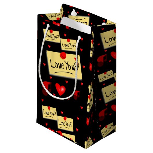 抱き枕バレンタイン スモールペーパーバッグ (正面アングル)