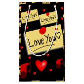 抱き枕バレンタイン スモールペーパーバッグ (裏面)