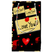 抱き枕バレンタイン スモールペーパーバッグ (正面)