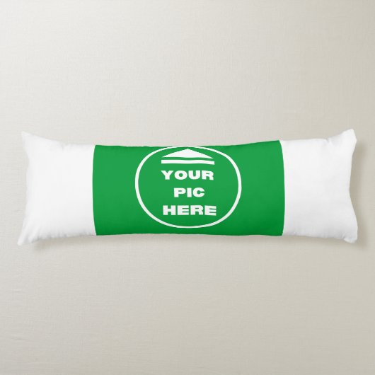 抱き枕パーソナライズされた- – イメージの追加 ボディピロー (正面)