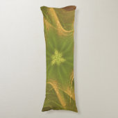 抱き枕フラクタルライトグリーンパレット ボディピロー (正面縦)