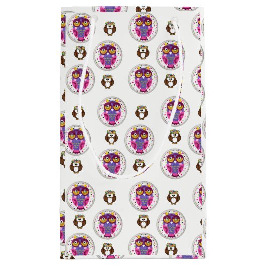 抱き枕フール スモールペーパーバッグ (裏面)