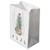 抱き枕ホリデーサボテン ミディアムペーパーバッグ (裏面アングル)