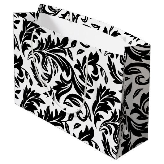 抱き枕ホワイト – P0358 ラージペーパーバッグ (裏面アングル)