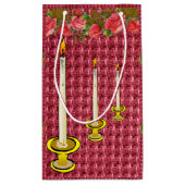 抱き枕レッドフローラキャンドル スモールペーパーバッグ (裏面)