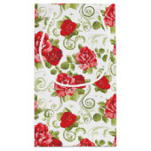 抱き枕レッドローズプリント スモールペーパーバッグ (裏面)