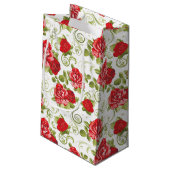 抱き枕レッドローズプリント スモールペーパーバッグ (裏面アングル)