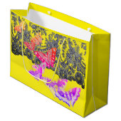 抱き枕レース及び蝶 ラージペーパーバッグ (正面アングル)