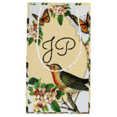 抱き枕ヴィンテージ鳥 スモールペーパーバッグ (正面)