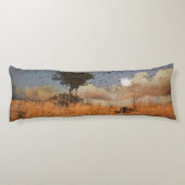 抱き枕孤独な木と鳥 ボディピロー (裏面)