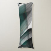 抱き枕抽象芸術トレンドインテリアデコーグリーン ボディピロー (正面縦)