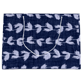 抱き枕日本の青葉模様 ラージペーパーバッグ