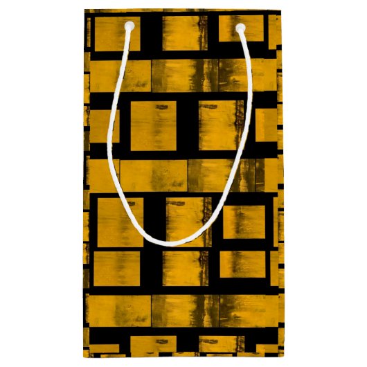 抱き枕焼けイエローブラック スモールペーパーバッグ (裏面)